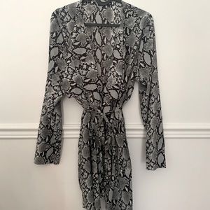 Snake Print Jacket